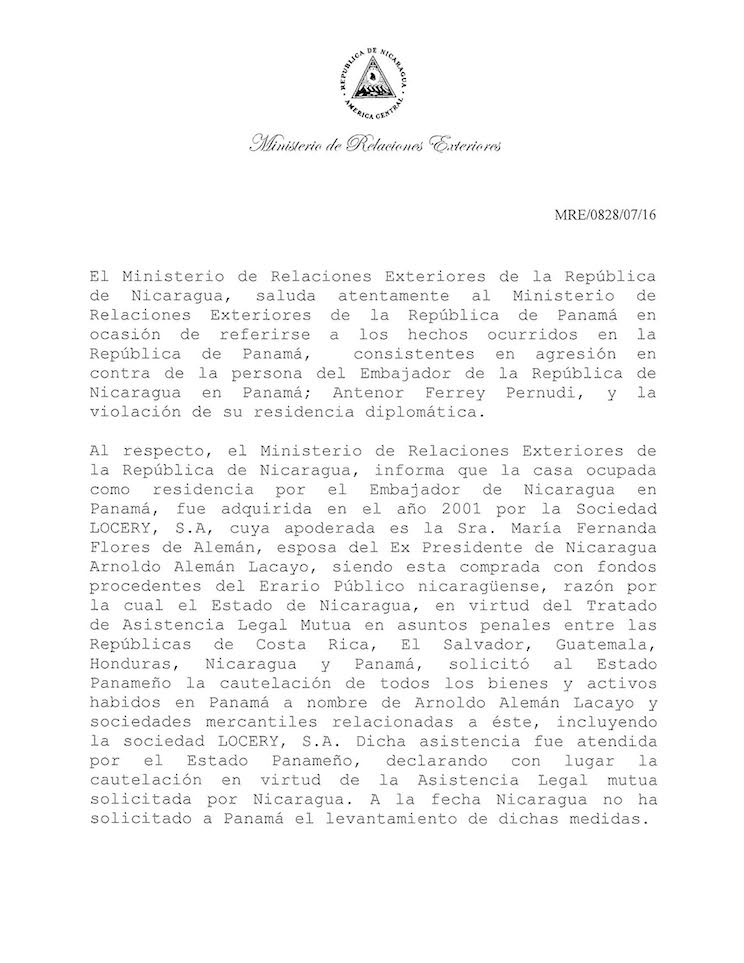 Nota a PANAMA Page 1