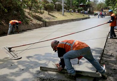 Calles para el Pueblo cubrirá 1,372 cuadras este año en Managua