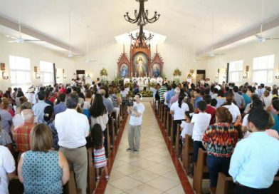 Cardenal Leopoldo Brenes preside eucaristía en parroquia de la Divina Misericordia
