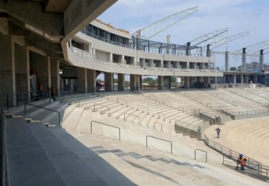 La obra deportiva de mayores dimensiones construido por el Gobierno Sandinista avanza en un 86%.