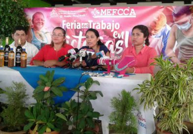 Protagonistas del Ministerio de Economía Familiar invitaron al pueblo nicaragüense, principalmente a pobladores de la capital a participar de la “Feria Del Trabajo En Victorias”