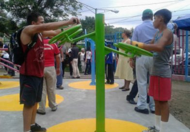 Alcaldía de Matagalpa Inaugura Parque Fitness