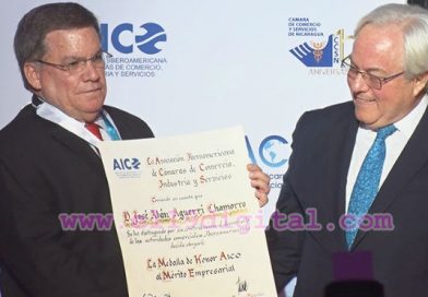 AICO reconoce trayectoria de empresarios nicaragüenses