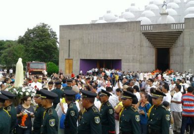 Centenario de la aparición de la Virgen de Fátima es celebrado en la Catedral de Managua