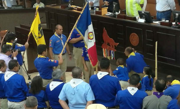 Asamblea Nacional celebra 100 años de Scouts en Nicaragua