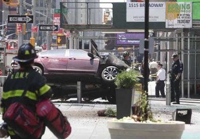 Identifican al conductor que arrolló a una multitud en Times Square