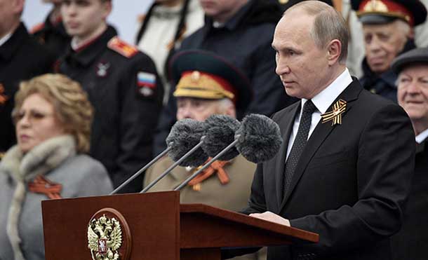Putin: "No hay, no ha habido ni habrá una fuerza capaz de esclavizar al pueblo ruso"