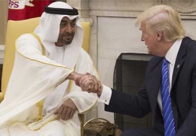 Trump recibe en la Casa Blanca a líder de Emiratos Árabes Unidos