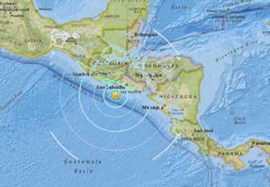 Sismo de magnitud 6.2 sacude las costas de El Salvador