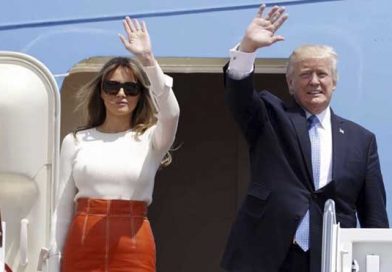 Trump inicia su primera gira internacional