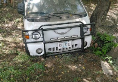 Chinandega: 4 personas lesionadas en accidente de tránsito de carretera El Viejo-Potosi