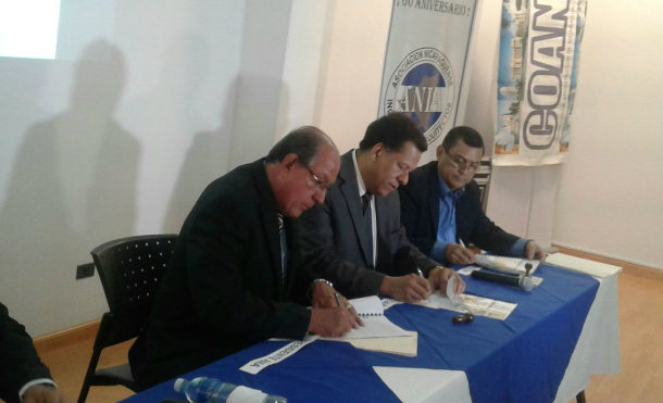 Firman convenio marco de cooperación integral entre colegios de arquitectos e ingenieros
