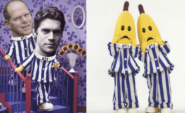 Despídete de tu infancia y descubre quienes eran los actores bajo el disfraz de ‘Bananas en Pijamas’