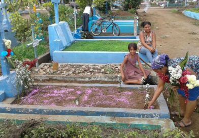 Familias Chinandeganas rinden tributo a las madres que pasaron a otro plano de vida