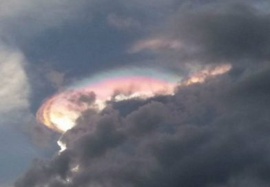 La naturaleza volvió a deleitar a los managuas con un espectáculo de nubes de colores que durante la tarde de este miércoles se pudo apreciar en el cielo de la ciudad capital.