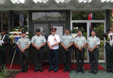 Ejército de Nicaragua y Misión Militar Rusa realizan ceremonia por 72 Aniversario del Día de la Victoria