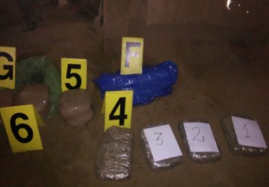 Policía Nacional realiza quiebre de droga en El Viejo, Chinandega
