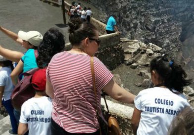Estudiantes del Colegio Hebrón visitan el Volcán Masaya