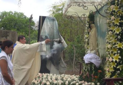 Centenares de Peregrinos de Nindirí festejan 100 años de la aparición de la virgen de Fátima