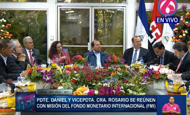 El Presidente de la República, Comandante Daniel Ortega Saavedra, y la Vicepresidenta-Compañera Rosario Murillo,