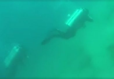 En la provincia de Batangas, Filipinas, un grupo de buzos fue sorprendido por un terremoto de magnitud 5,7 cuando se encontraba explorando el fondo del mar.