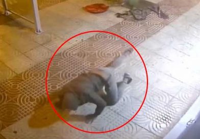 Un video captado por las cámaras de seguridad de una casa, se ha viralizado a través de YouTube. En las imágenes compartidas se puede apreciar cómo dos ladrones son ahuyentados por un vecino de la zona.