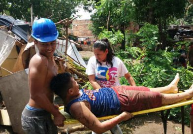 León: Masiva participación de familias en ejercicio de protección para la vida en Malpaisillo