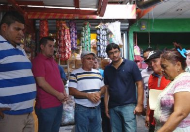Masaya: Comisión presidencial visita el mercado Ernesto Fernández