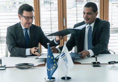 Palabras de Iván Acosta durante firma de contrato de financiación con el BEI