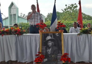 Chinandega conmemora al General Sandino con alegre acto cultural