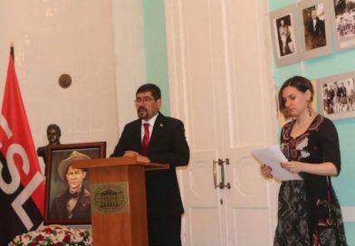 Celebran Natalicio de Sandino en Moscú