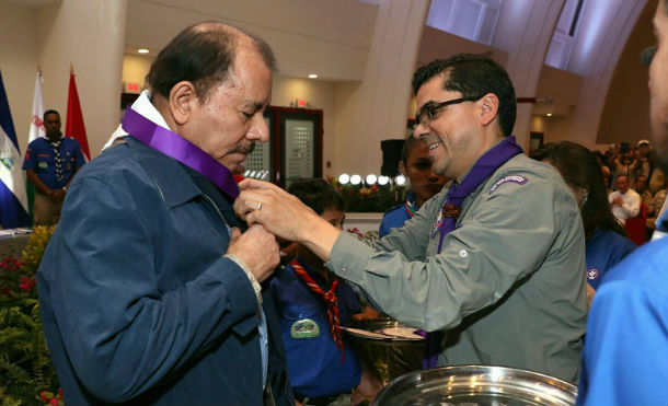 Comandante Daniel y Compañera Rosario presiden conmemoración del 100 aniversario del Movimiento Scout en Nicaragua