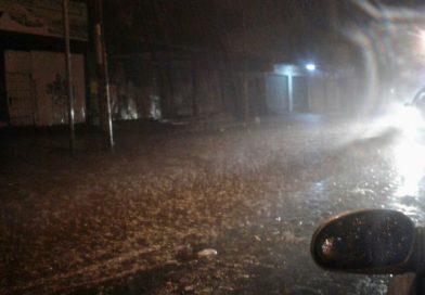Fuerte aguacero cae sobre los distritos VI y VII de Managua