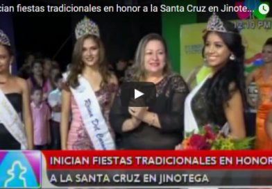 Inician fiestas tradicionales en honor a la Santa Cruz en Jinotega