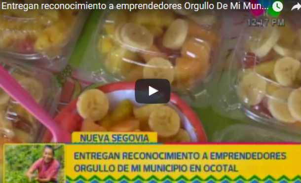 Entregan reconocimiento a emprendedores Orgullo De Mi Municipio en Ocotal