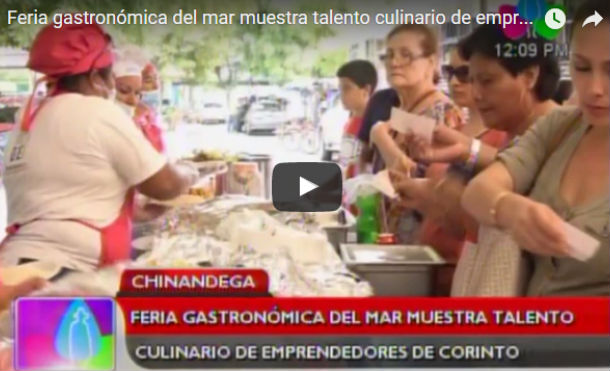 Feria gastronómica del mar muestra talento culinario de emprendedores de Corinto