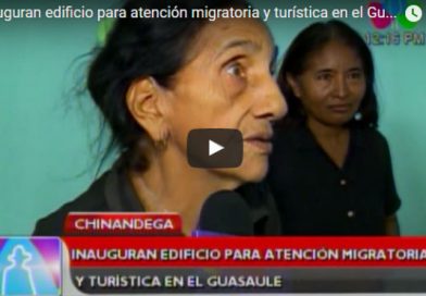 Inauguran edificio para atención migratoria y turística en el Guasaule