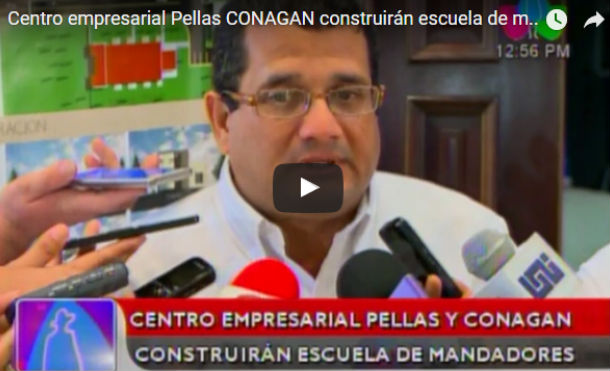 Centro empresarial Pellas CONAGAN construirán escuela de mandadores
