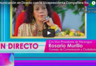 Comunicación en Directo con la Vicepresidenta Compañera Rosario Murillo 04 Mayo 2017