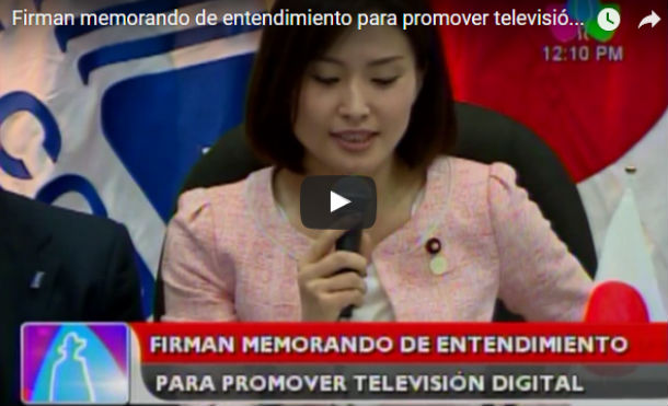 Firman memorando de entendimiento para promover televisión digital