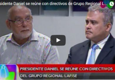 Presidente Daniel se reúne con directivos de Grupo Regional Lafise