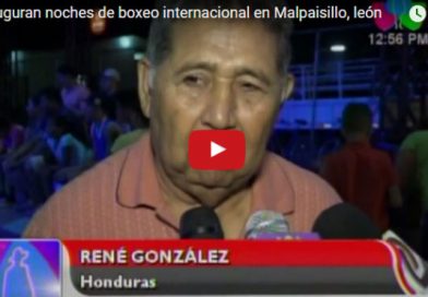 Inauguran noches de boxeo internacional en Malpaisillo, león