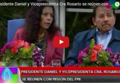 Presidente Daniel y Vicepresidenta Cra Rosario se reúnen con misión del FMI