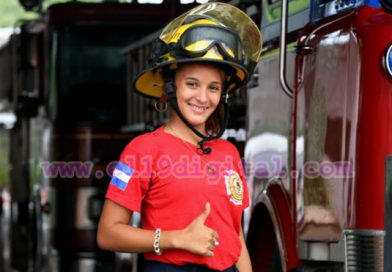 ¿Quién dijo que ser bombero es cosa de hombres?