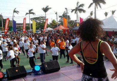 Radio Nicaragua organiza Zumba para las madres nicaragüenses