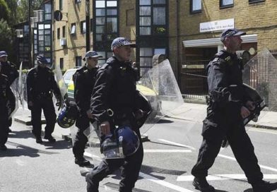 Seis policías resultan heridos durante disturbios en Londres