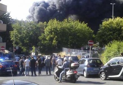 Incendio en las cercanías del Vaticano