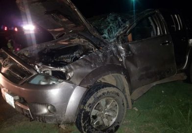 Dos lesionados en accidente de tránsito en la carretera a León
