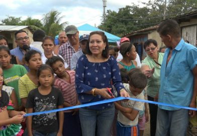 Ocotal: Inauguran obras de mitigación en el barrio Nuevo Amanecer