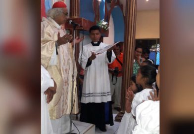 Feligresía de la iglesia María Auxiliadora de Masaya celebra la Santísima Trinidad
